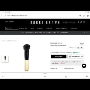 Bobbi Brown Bronzer Brush